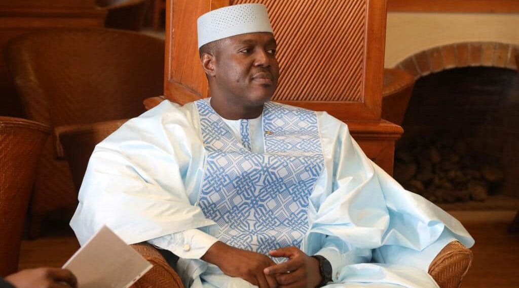 Представитель военного правительства Мали полковник Абдулай Майга