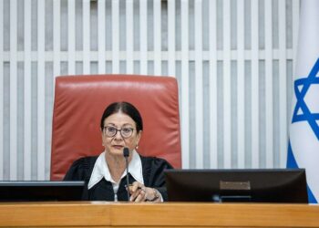 Председатель Верховного суда Израиля Эстер Хают. Фото: Yonatan Sindel / Flash90