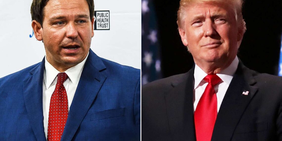 Рон Десантис и Дональд Трамп. Фото: Getty