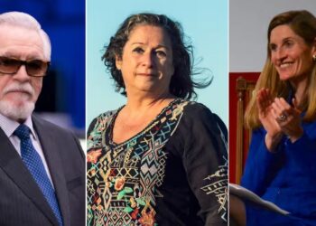 Брайан Кокс, Эбигейл Дисней и Валери Рокфеллер