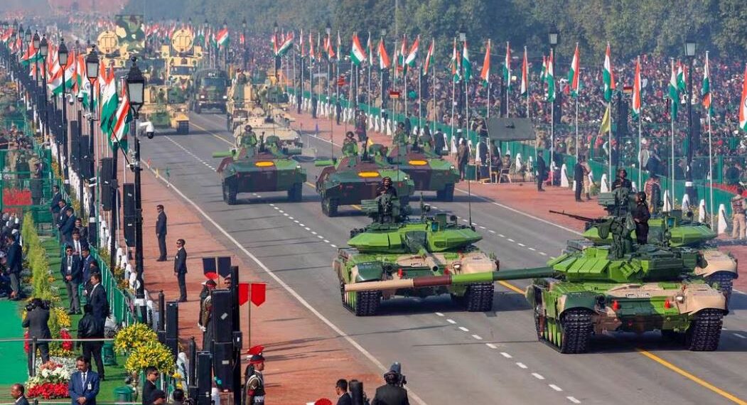 Военный парад в Индии. Фото: АР