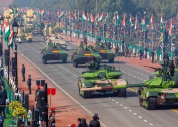 Военный парад в Индии. Фото: АР