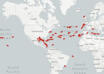 Поставки американского СПГ в Европу. Фото: freightwaves.com