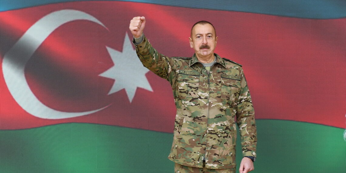Бакинский тиран Ильхам Алиев. Фото: gov.az