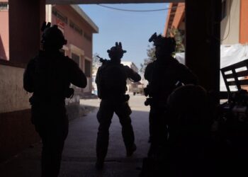 Солдаты ЦАХАЛ на территории сектора Газа