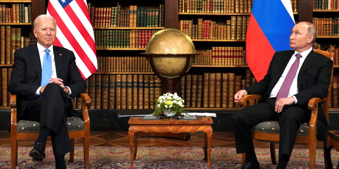 Встреча Джо Байден и Владимира Путина в Женеве. 2021 год. Фото: Reuters