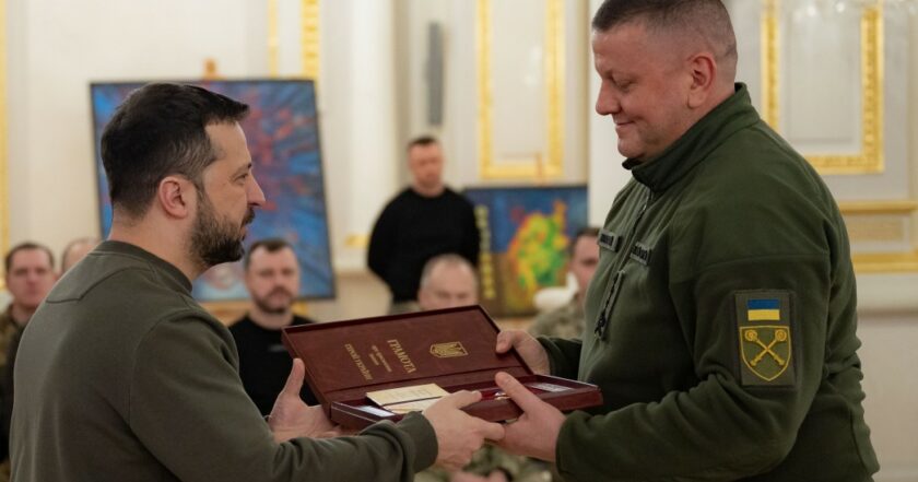 Владимир Зеленский и Валерий Залужный