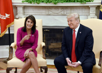 Никки Хейли и Дональд Трамп