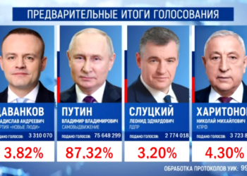 Итоги голосования. Инфографика: ЦИК РФ