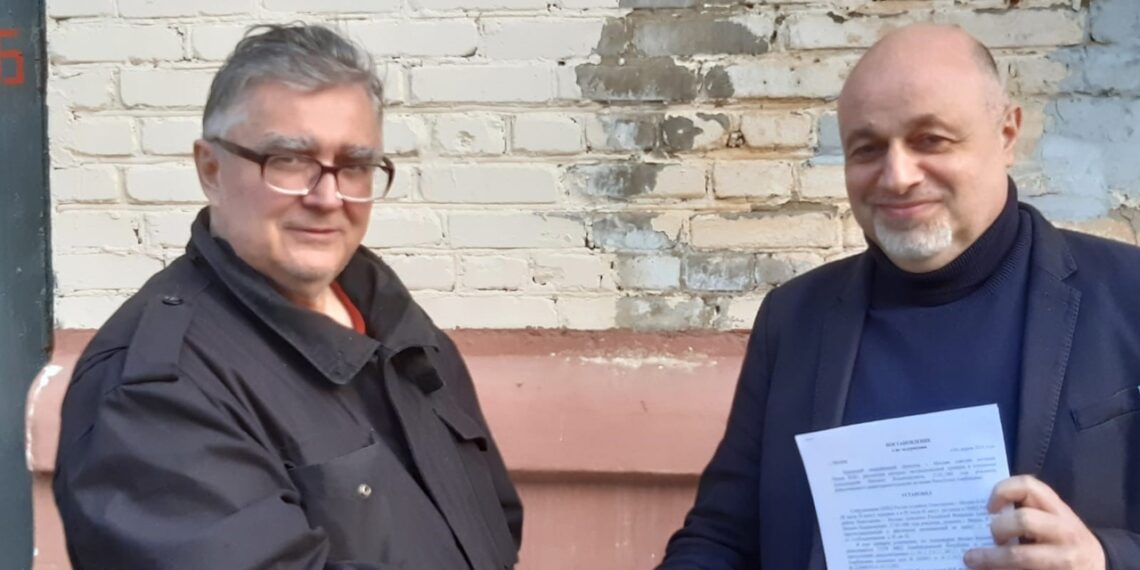 Михаил Александров и Рубен Киракосян. Фото: личный архив Михаила Александрова