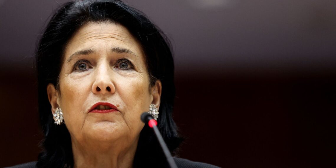 Саломе Зурабишвили. Фото: AFP