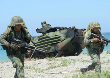 Совместные военные учения Японии и Филиппин. Октябрь 2018 года. Фото: SCMP