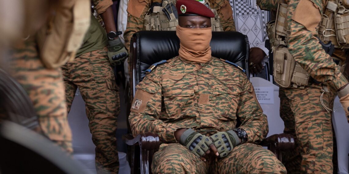 Лидер хунты Ибрагим Траоре. Фото: AFP / Getty