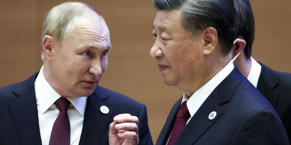 Владимир Путин и Си Цзиньпин. Фото: AP