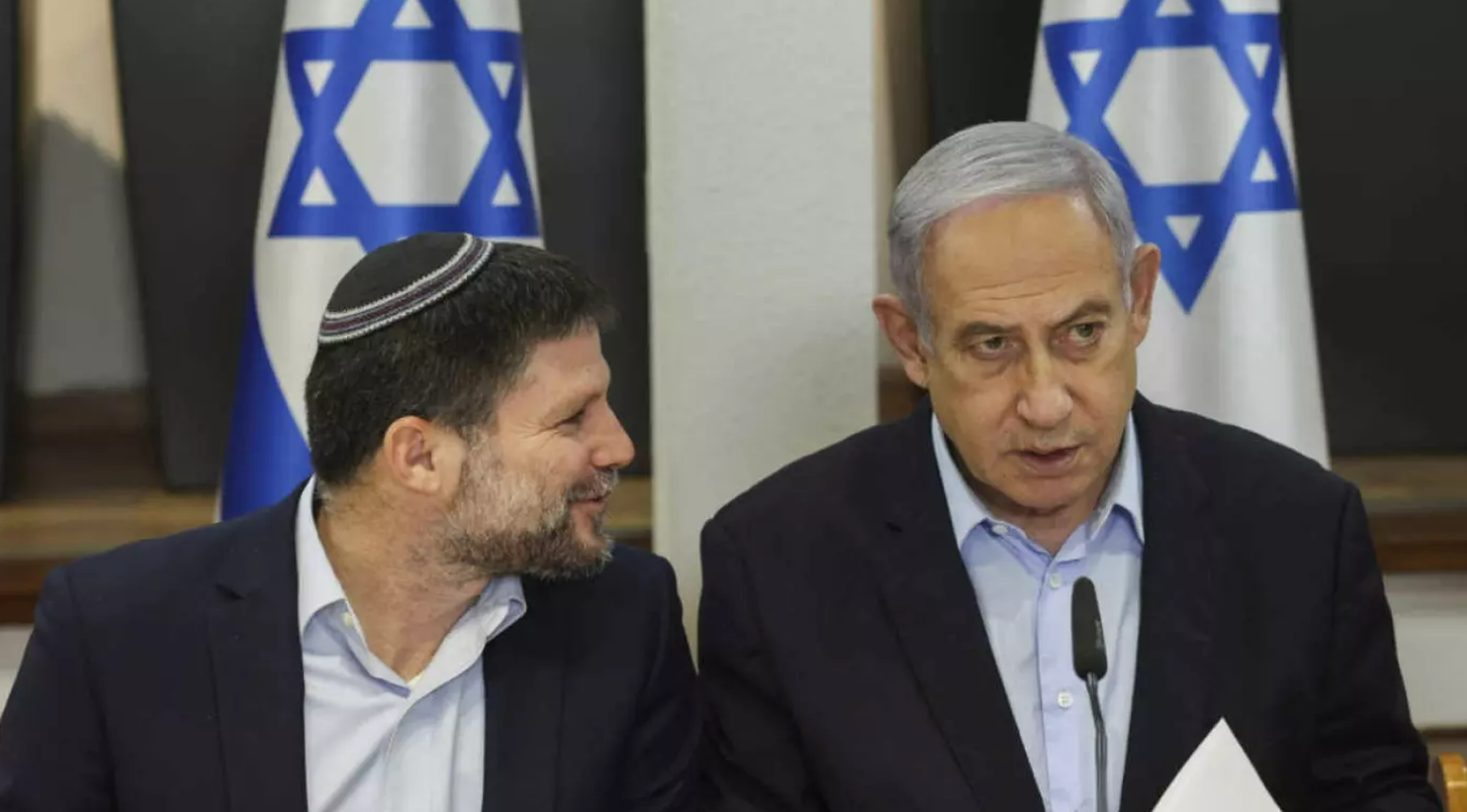 Бецалель Смотрич и Биньямин Нетаньяху