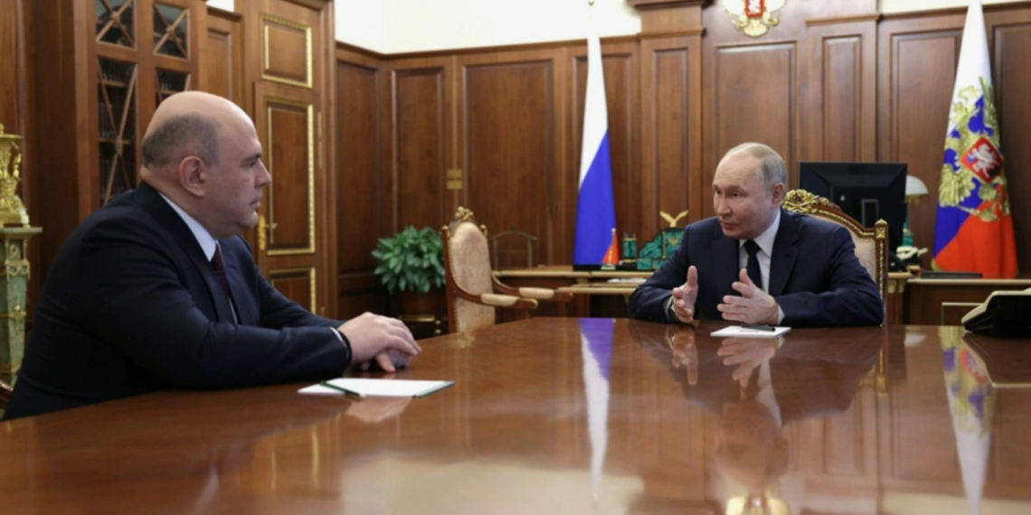 Михаил Мишустин и Владимир Путин. Фото: kremlin.ru