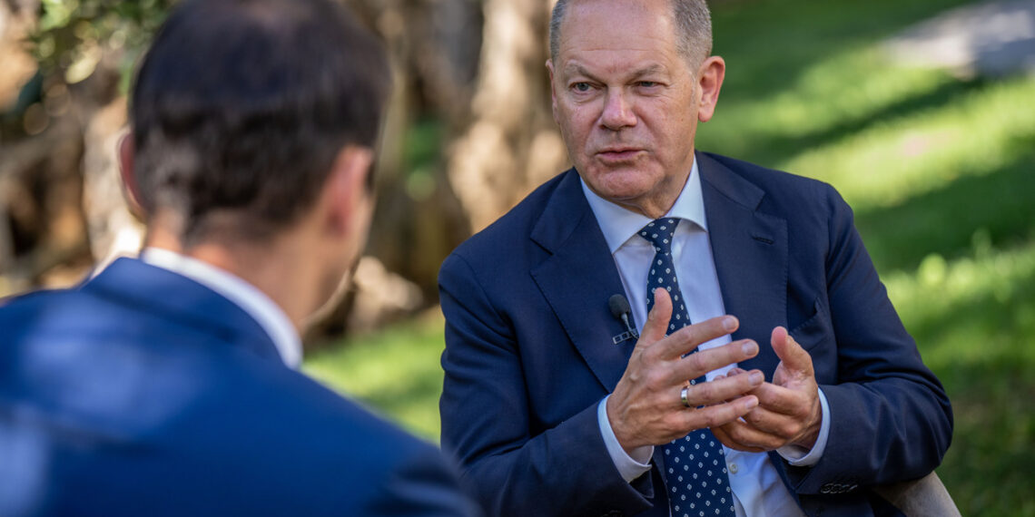 Олаф Шольц. Фото: WELT