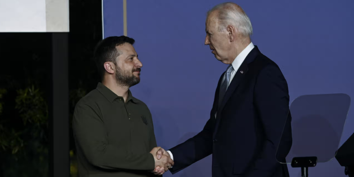 Владимир Зеленский и Джо Байден. Фото: Getty Images