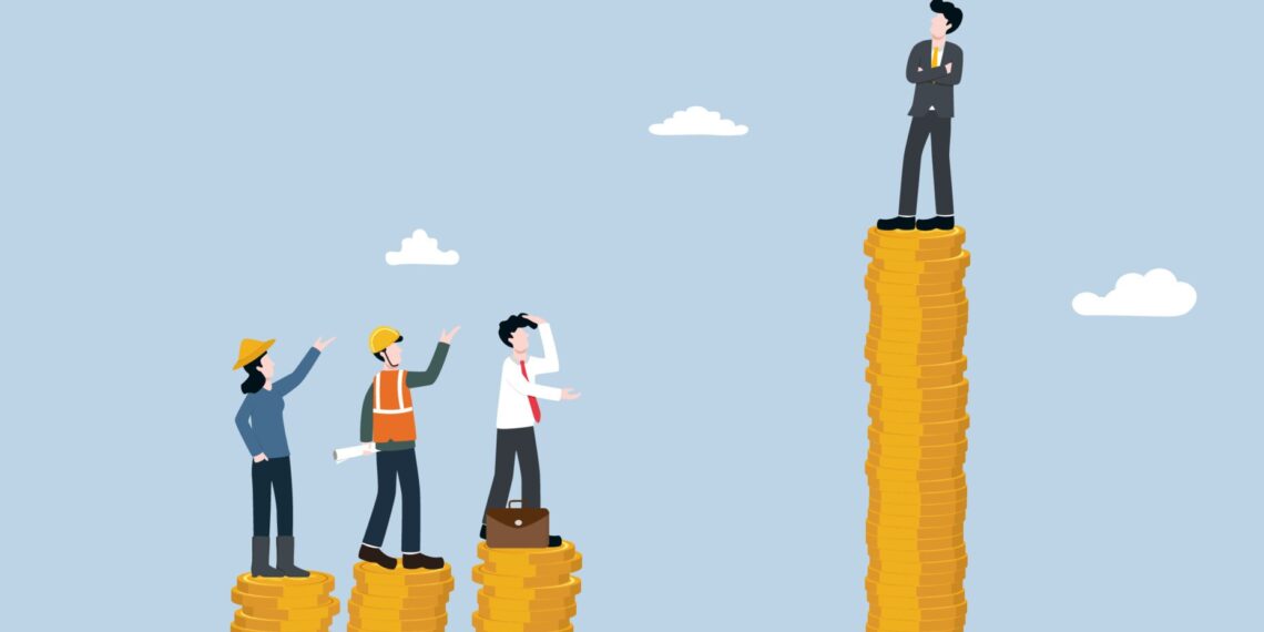 Богатый и бедные. Иллюстрация: vecteezy.com