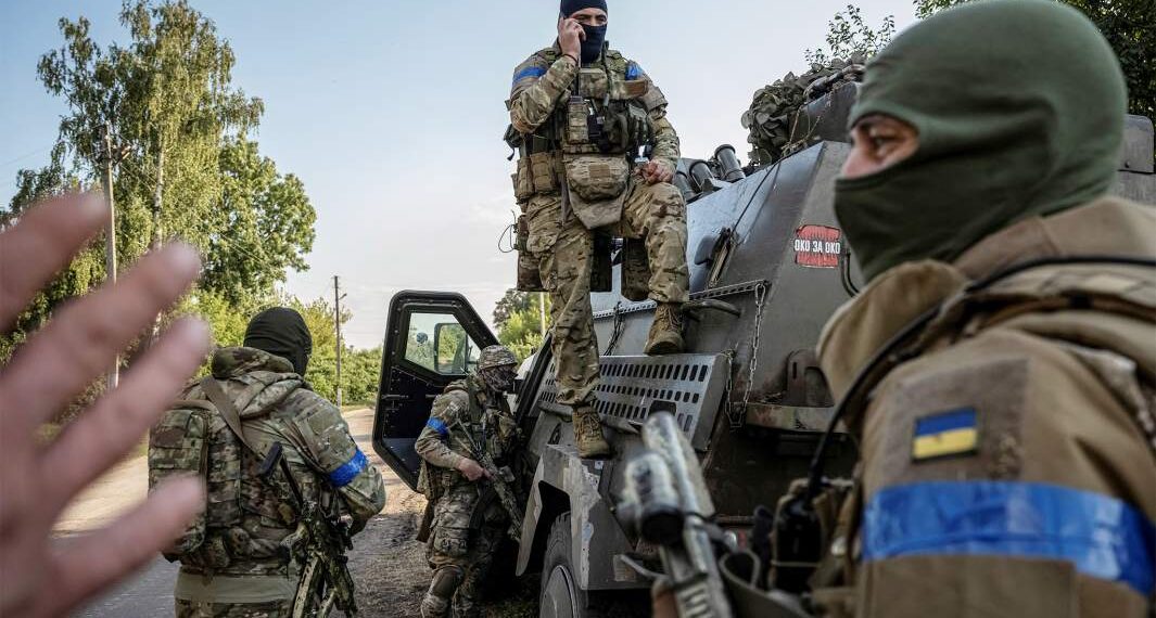 Солдаты ВСУ