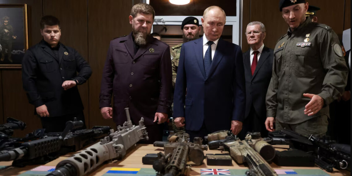 Путин и Кадыров