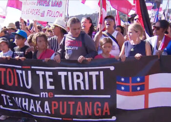 Политика правительства Новой Зеландии в отношении маори вызвала многочисленные протесты.
