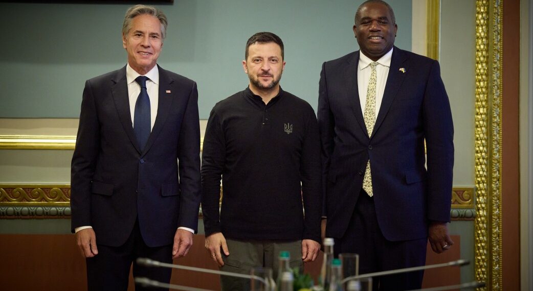 Блинкен, Зеленский, Лэмми