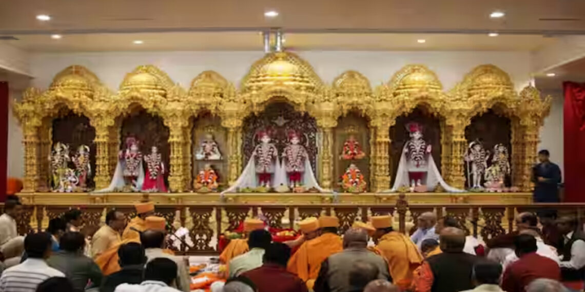 Храм BAPS в Сакраменто, Калифорния.