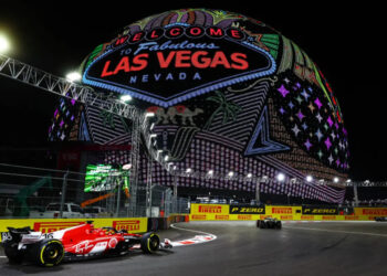 Гран-при Формулы-1 в Лас-Вегасе на трассе Las Vegas Strip Circuit. Фото: Марк Томпсон