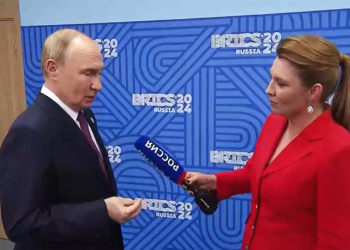 Путин и Скабеева