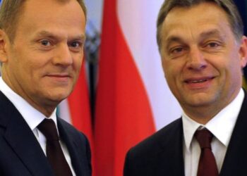 Дональд Туск и Виктор Орбан