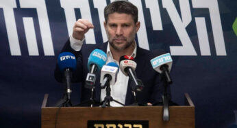 Министр финансов Израиля призвал расширить границы до Дамаска