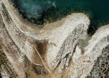 Озеро Юлики в Беотии, Центральная Греция. Фото: Арис Ойконому/AFP