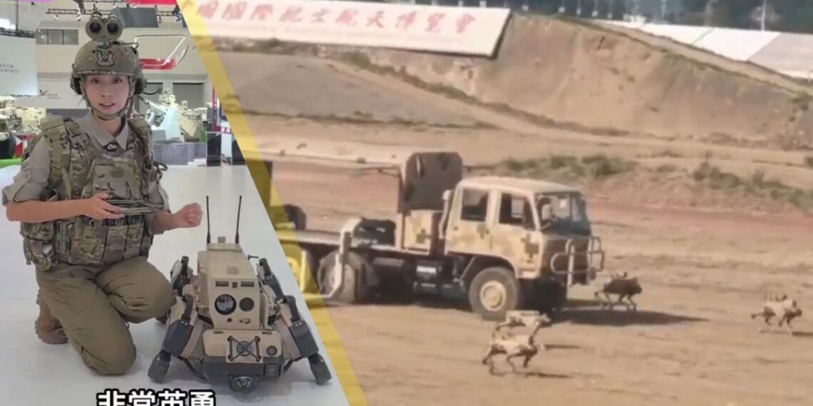 Робоволки могут работать вместе, при этом разные волки выполняют разные функции.