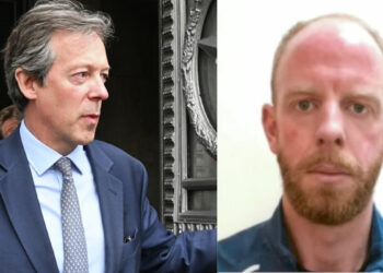 Посол Великобритании Найджел Кейси (слева) и Уилкс Эдвард Прайор (справа).