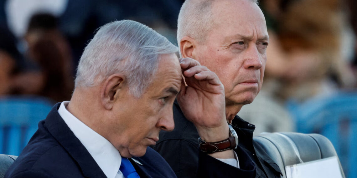 Йоав Галлант и Биньямин Нетаньяху