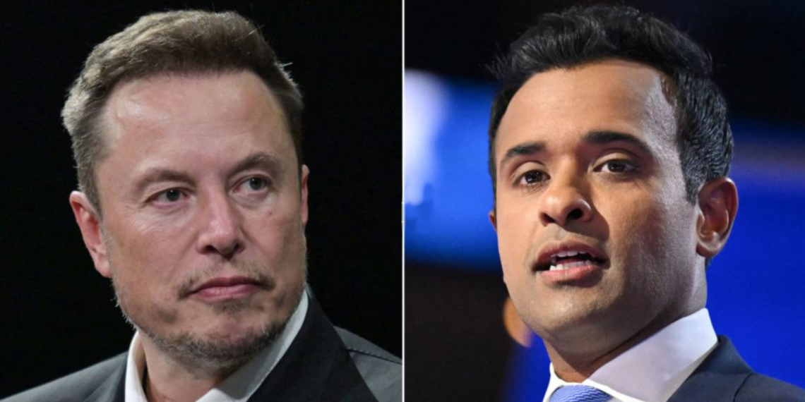 Илон Маск и Вивек Рамасвами