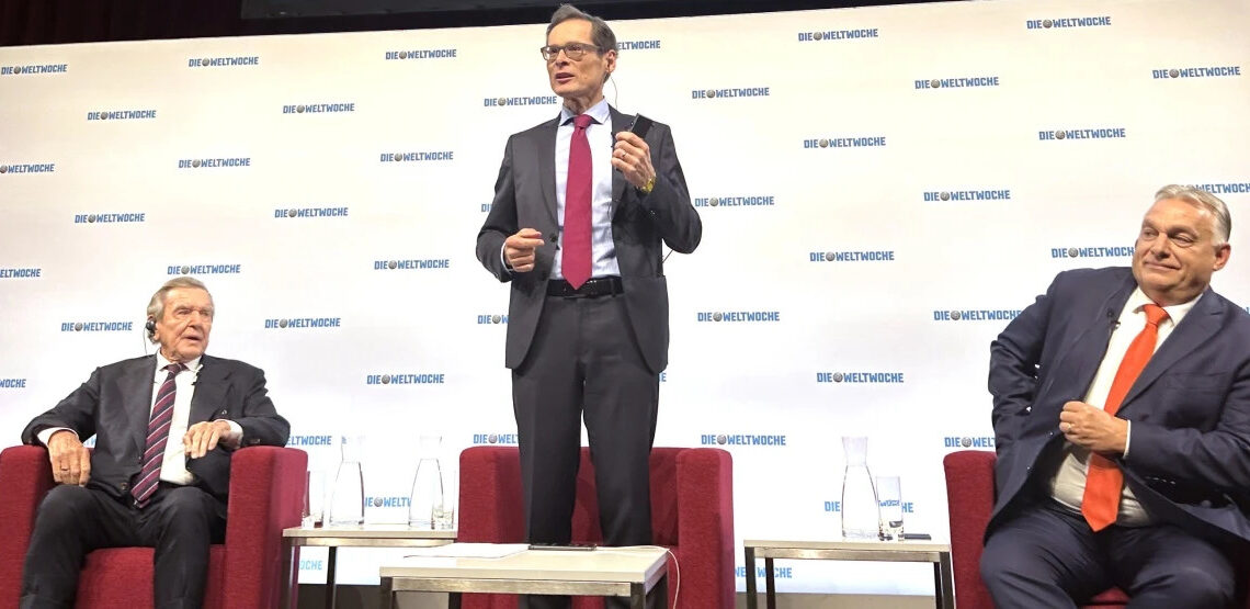 Герхард Шредер, Роджер Кеппель и Виктор Орбан вызвали недовольство европейских СМИ, но сорвали овации зрителей дискуссионного клуба.