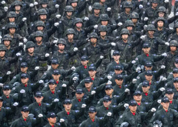 Южнокорейские солдаты