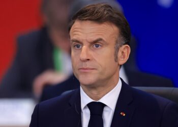 Президент Франции Эммануэль Макрон