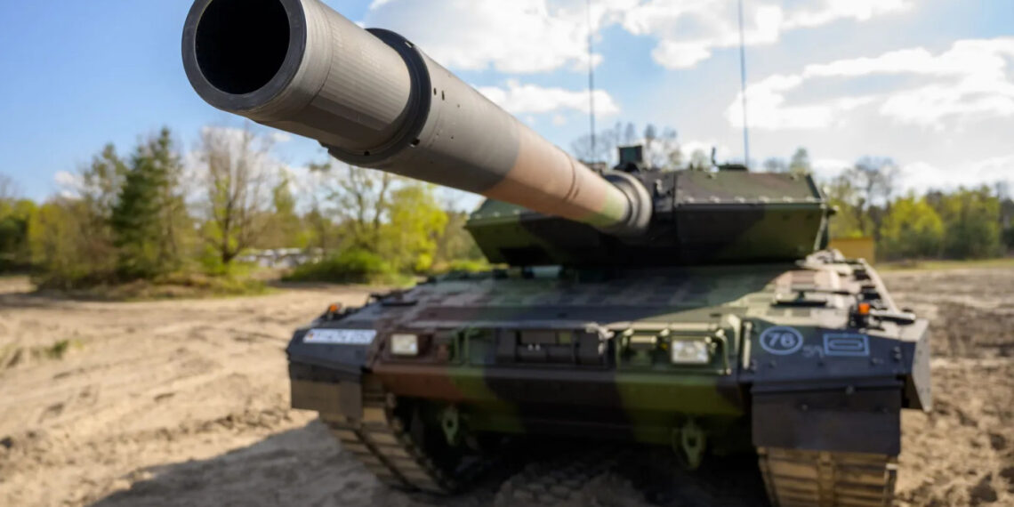 Боевые танки Германии. Фото: Филипп Шульце / dpa