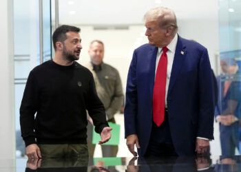 Владимир Зеленский и Дональд Трамп