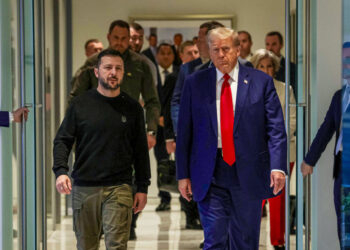 Владимир Зеленский и Дональд Трамп