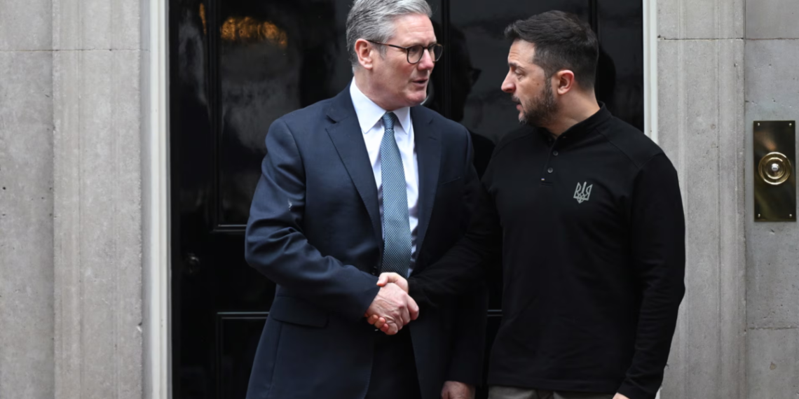 Кир Стармер и Владимир Зеленский