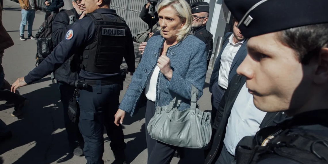 Марин Ле Пен. Фото: Bloomberg