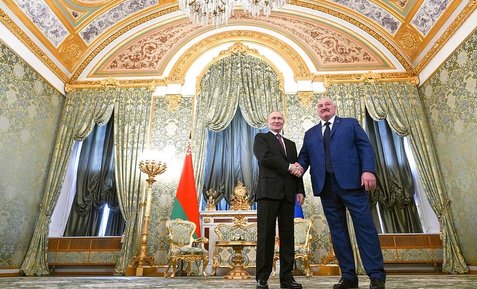 Путин и Лукашенко