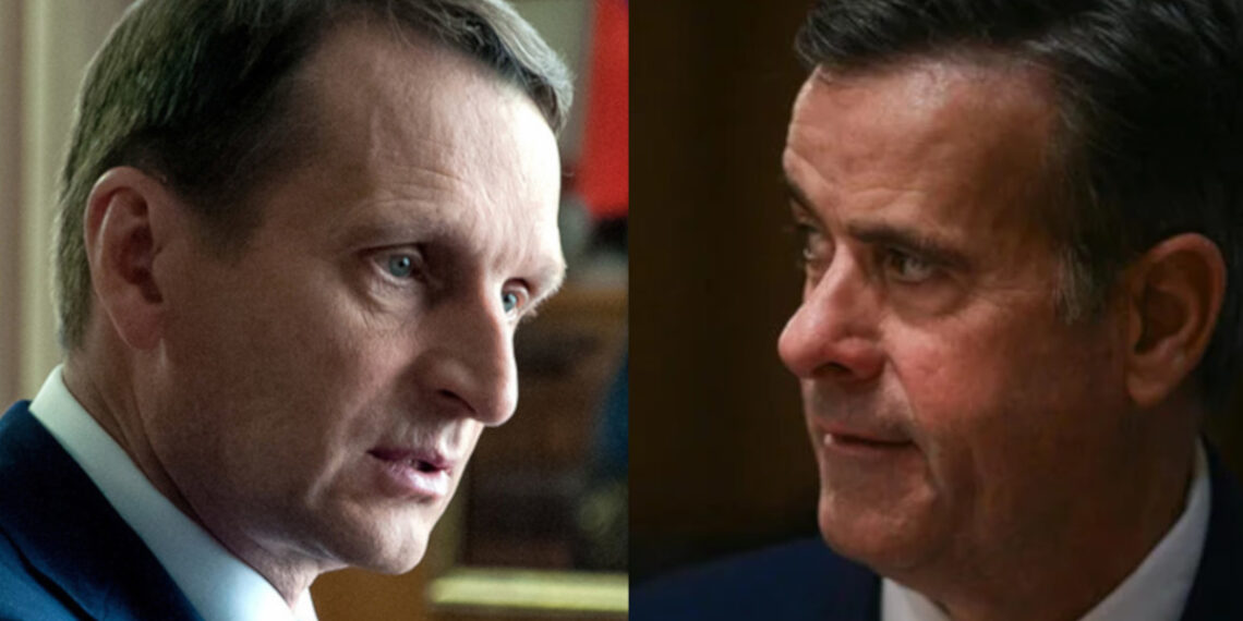 Глава СВР Сергей Нарышкин и глава ЦРУ Джон Рэтклифф