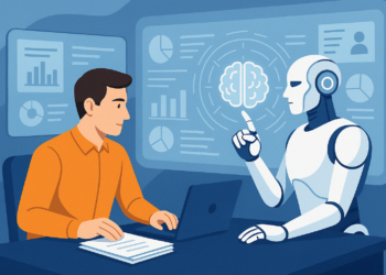 Человек и искусственный интеллект: совместная работа в высокотехнологичном офисе