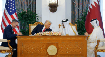 Трамп завершил визит в Катар контрактом Boeing на $200 млрд — крупнейшим в истории компании