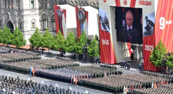 На Красной площади прошел парад в честь 80-летия Победы